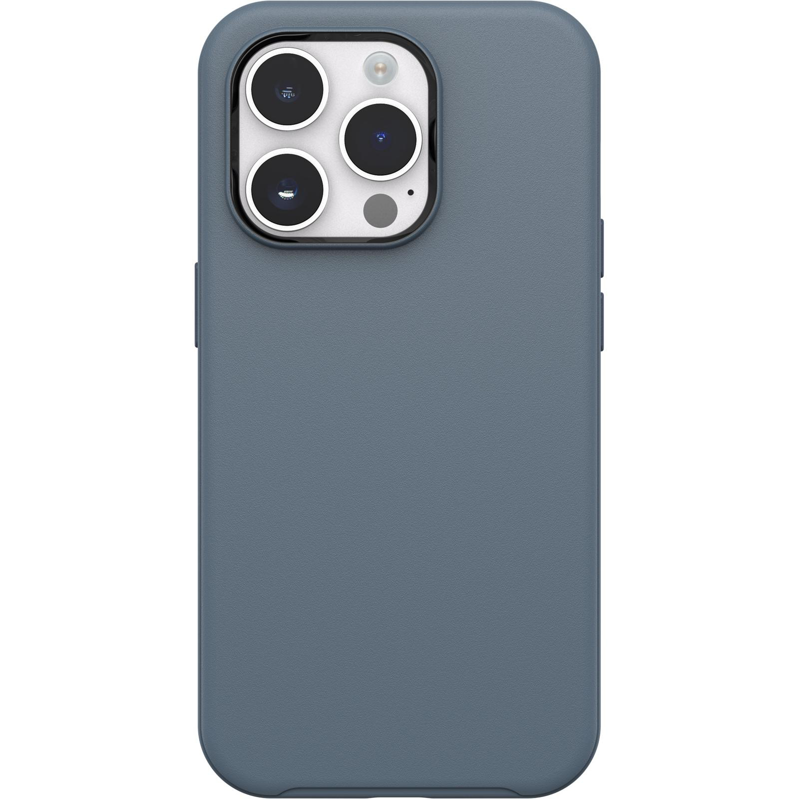 OTTERBOX Symmetry+, Backcover, Apple, iPhone 14 Pro, Blau
