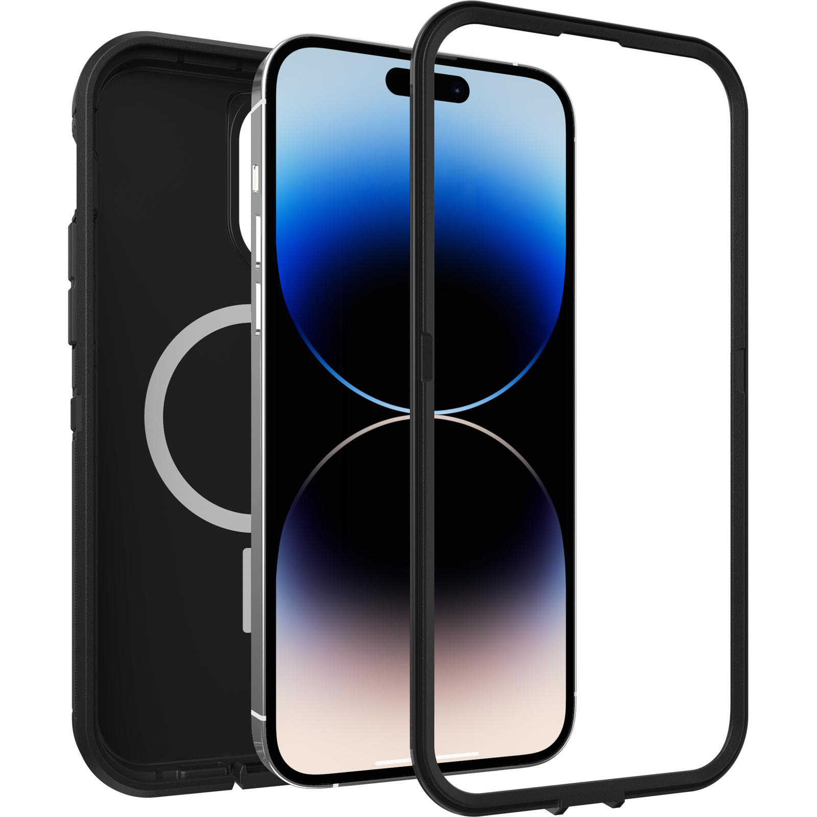 OTTERBOX Defender XT, Backcover, Apple, iPhone 14 Pro Max, Schwarz