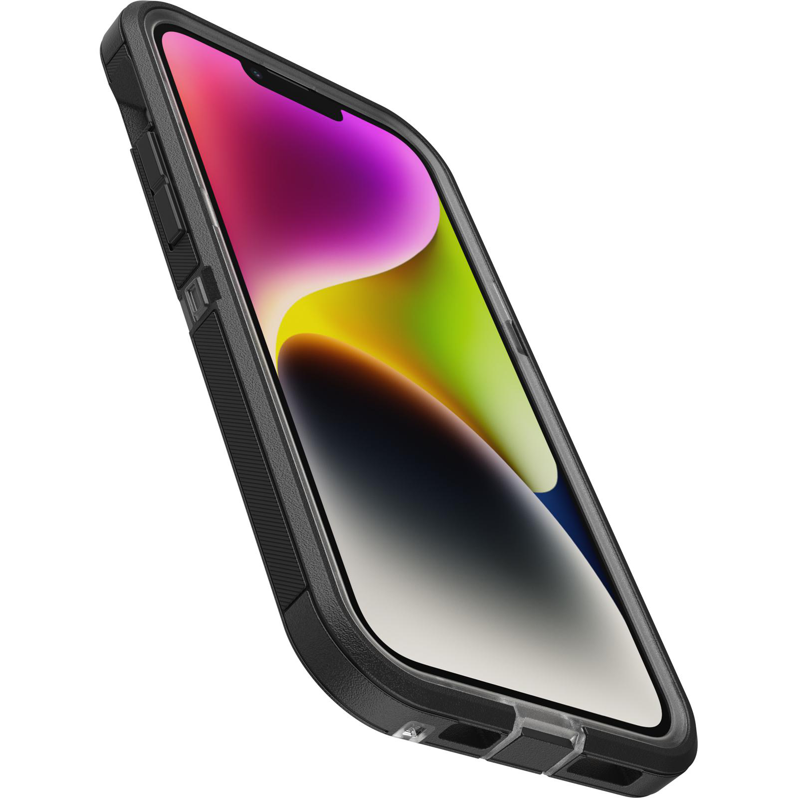 OTTERBOX Defender XT, Backcover, Apple, iPhone 14 Plus, Transparent/Schwarz