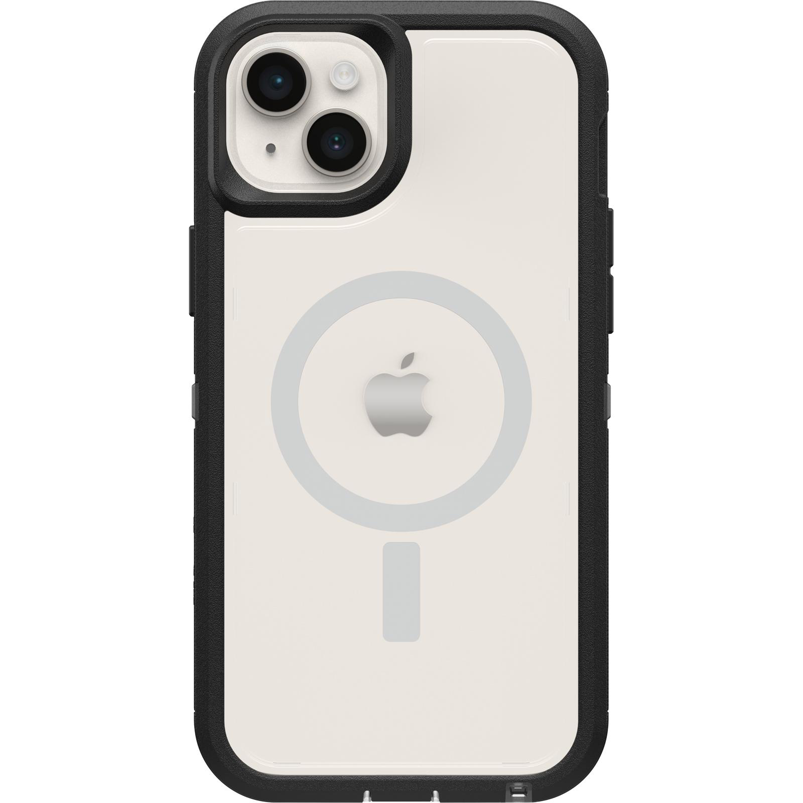 OTTERBOX Defender XT, Backcover, Apple, iPhone 14 Plus, Transparent/Schwarz