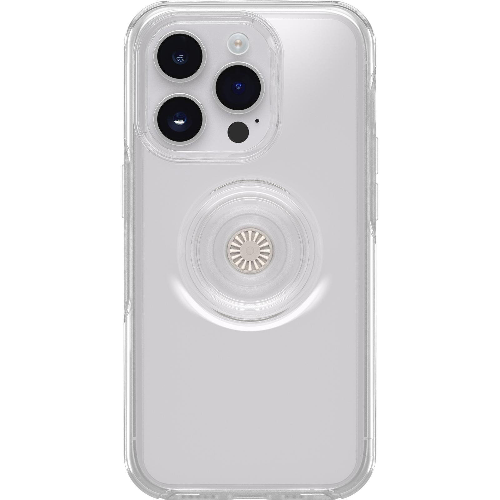 OTTERBOX Otter+Pop, Backcover, Apple, iPhone 14 Pro, Transparent