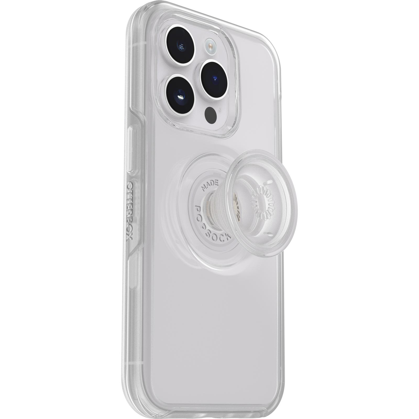 OTTERBOX Otter+Pop, Backcover, Apple, iPhone 14 Pro, Transparent