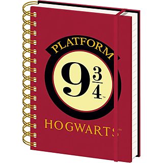 Libreta - Sherwood Harry Potter: Hogwarts 9 3/4, Aprox. 100 pag., Granate