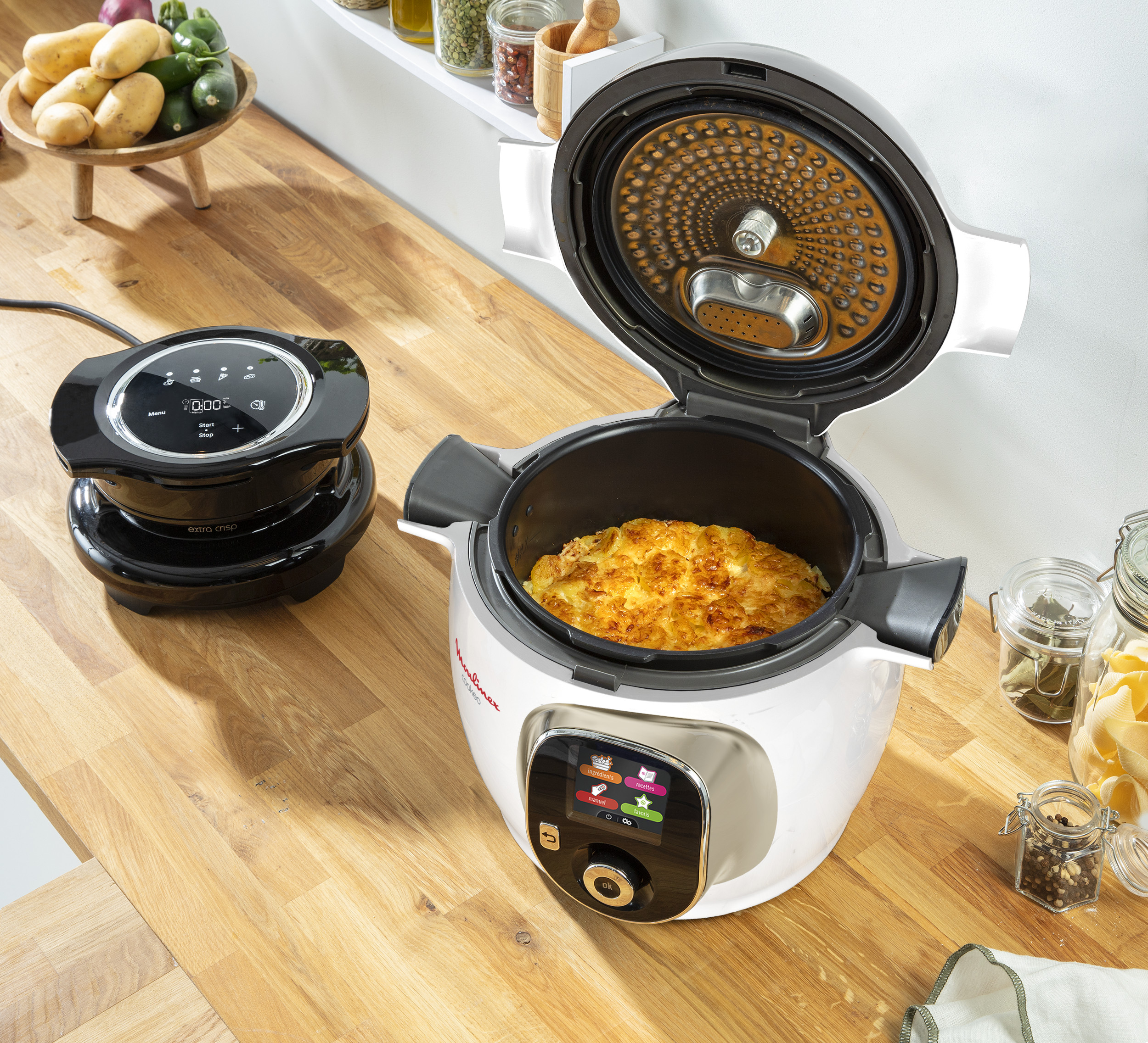 MOULINEX Multicooker Cookeo+ & Crisp (CE851 & EZ150800) Multicooker