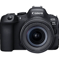 CANON EOS R6 Mark II Kit Spiegellose Systemkamera  , 7,5 cm Display Touchscreen, WLAN