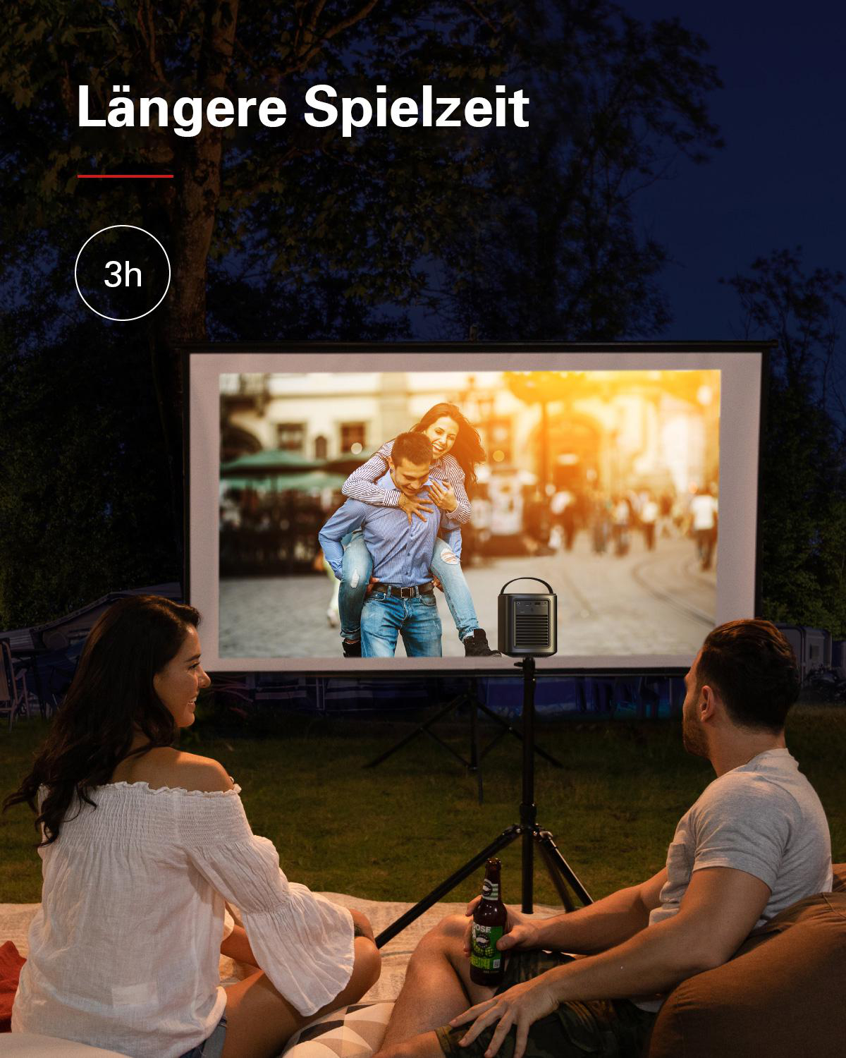 ANKER Nebula Mars II Pro Beamer(WXGA, 500 Lumen, WLAN)