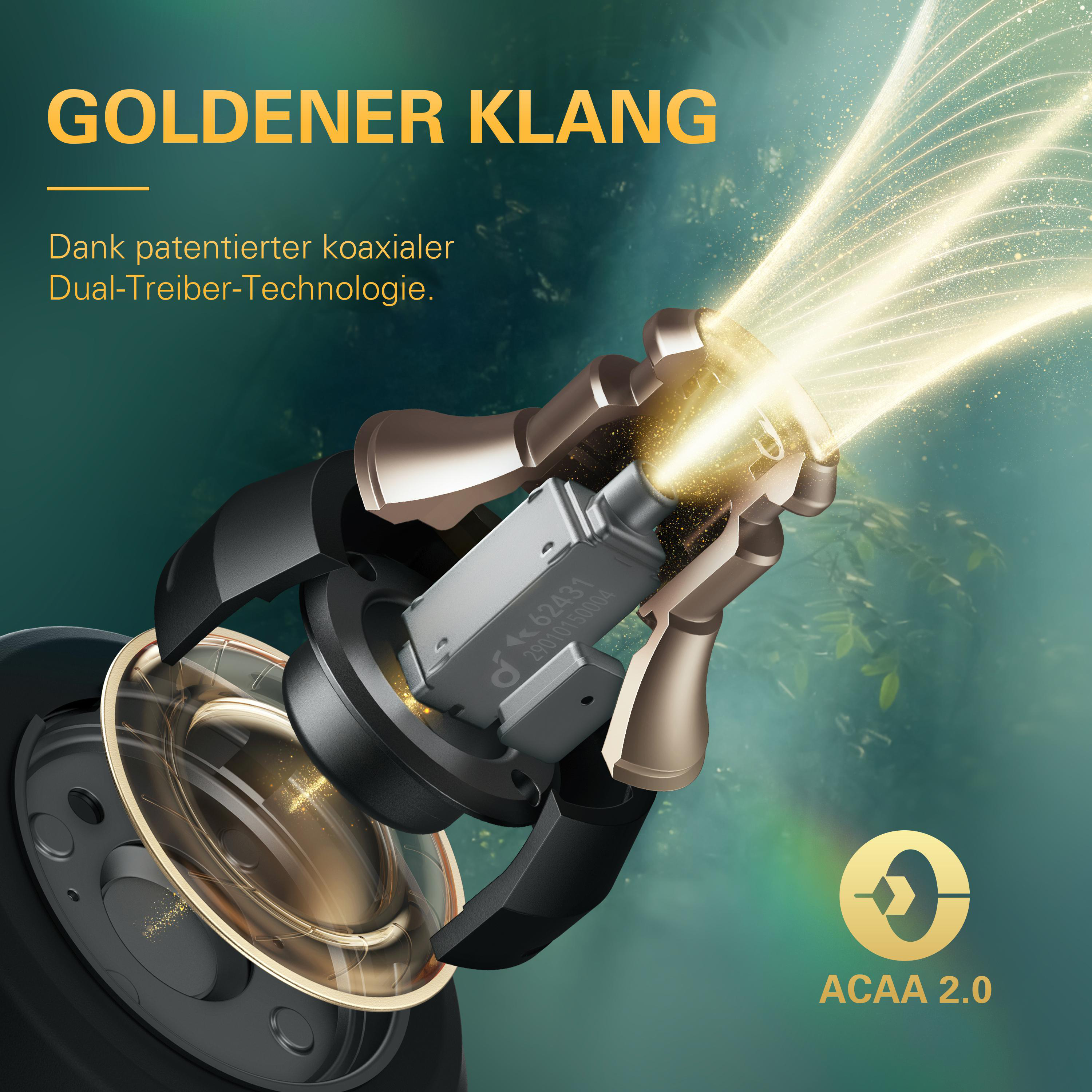 SOUNDCORE BY ANKER Soundcore Liberty 3 Pro, In-ear Kopfhörer Bluetooth Schwarz