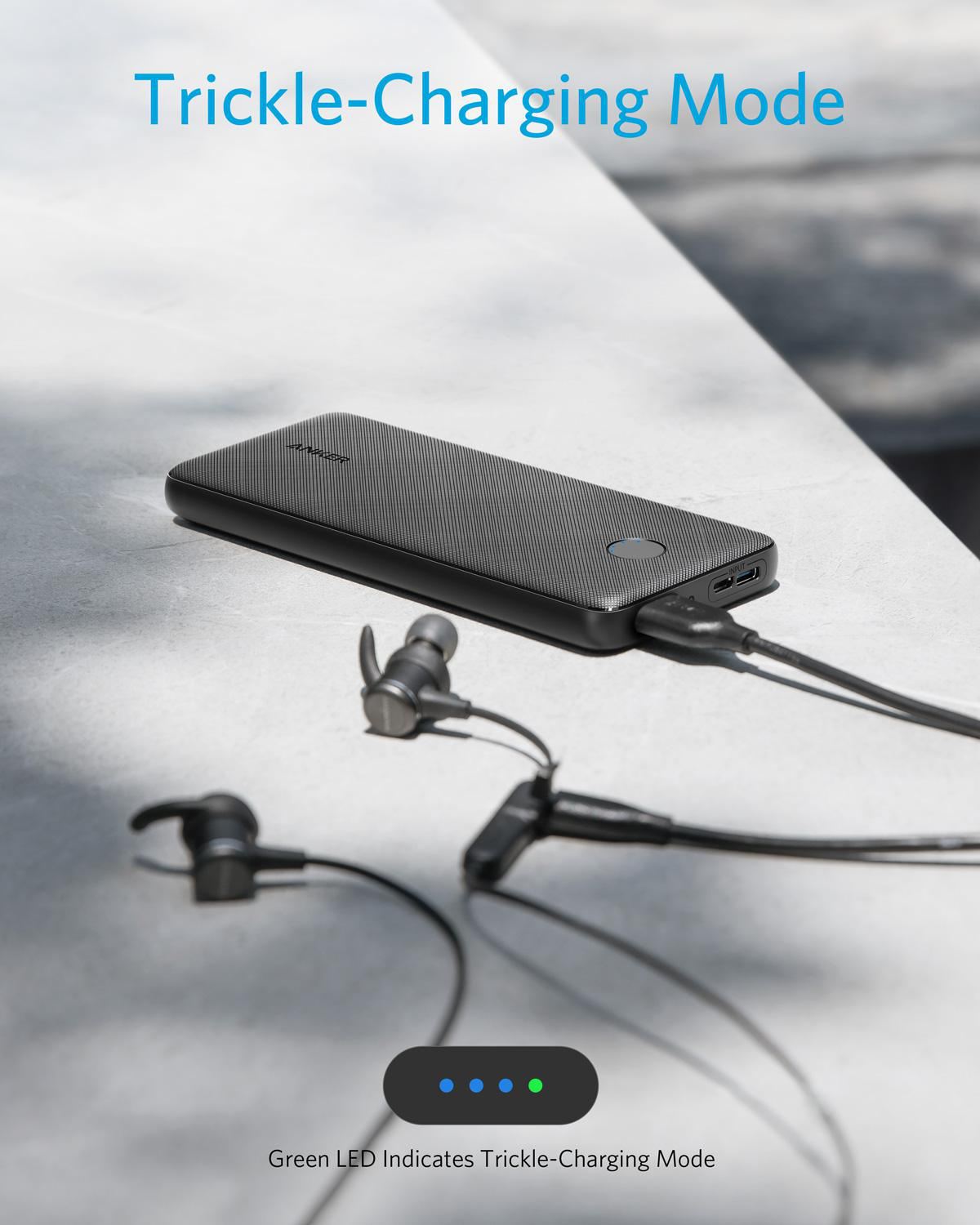 ANKER PowerCore Metro Slim 10000 Powerbank 10000 mAh Schwarz