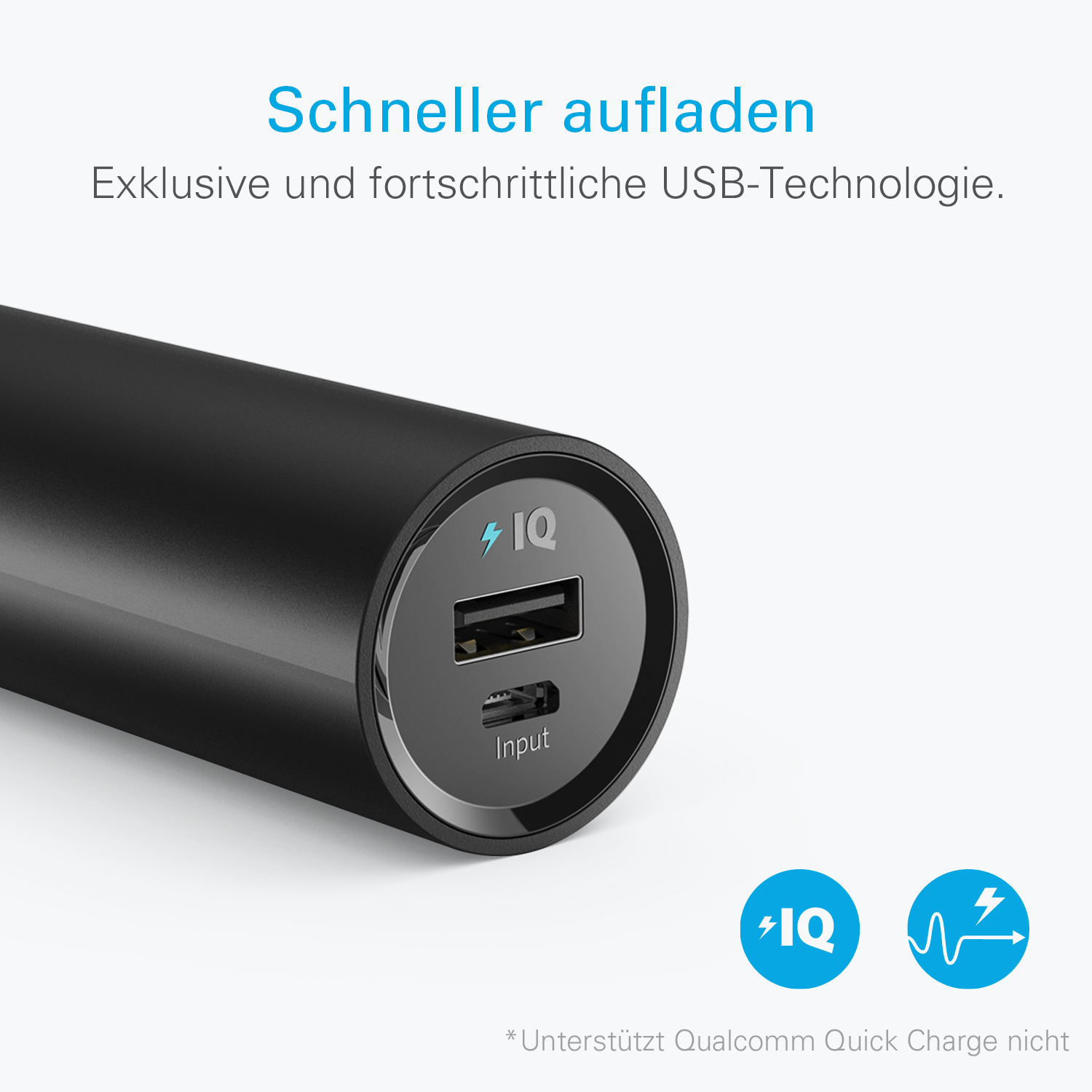 ANKER PowerCore 5000 Powerbank 5000 mAh Schwarz