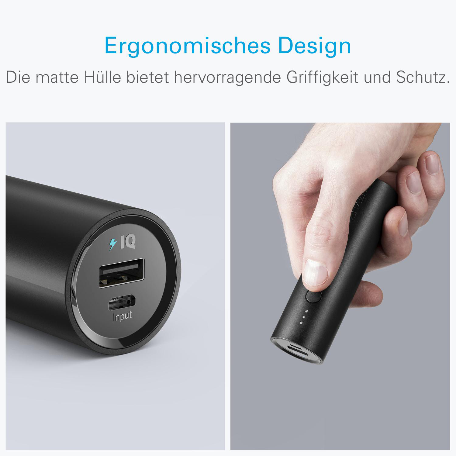 ANKER PowerCore 5000 Powerbank 5000 mAh Schwarz