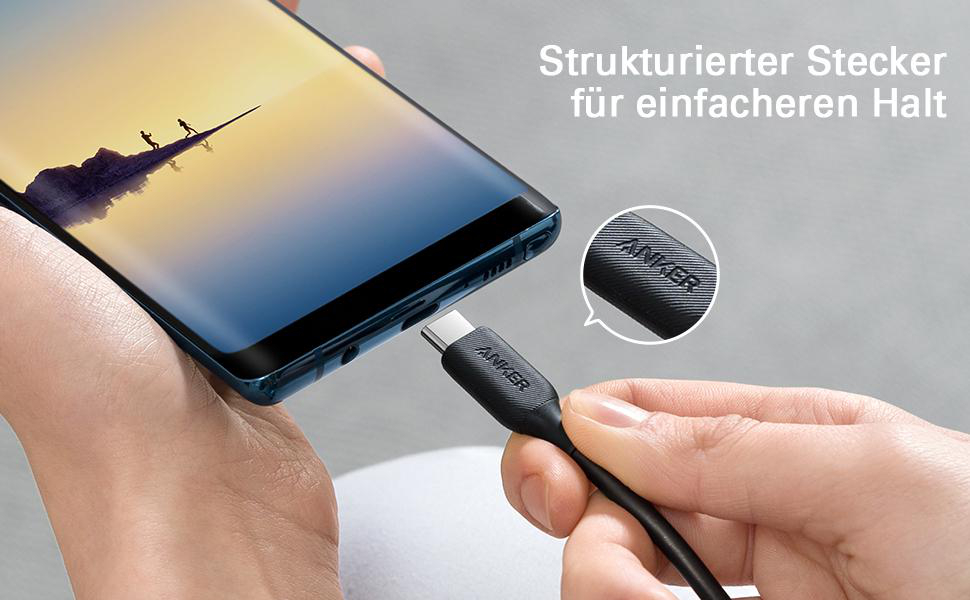 ANKER PowerLine III - USB Typ-C, Ladekabel, 1,83 m, Schwarz