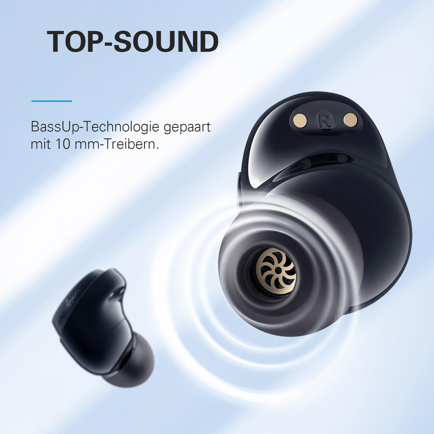 Kopfhörer Soundcore Dot ANKER Life 3I, In-ear BY SOUNDCORE Bluetooth Schwarz