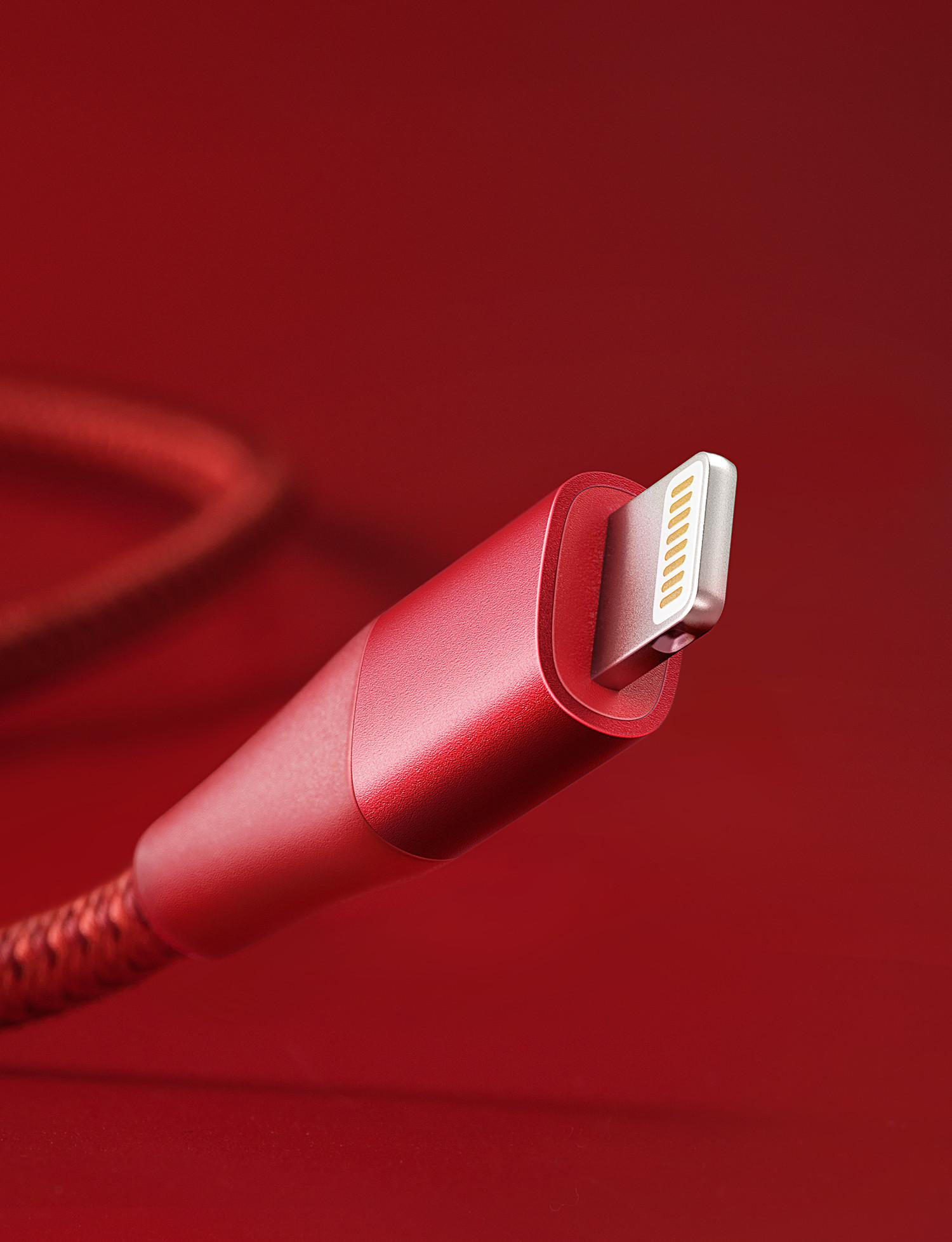 ANKER Powerline+ II, Lightning-Kabel, 1,8 m, Rot