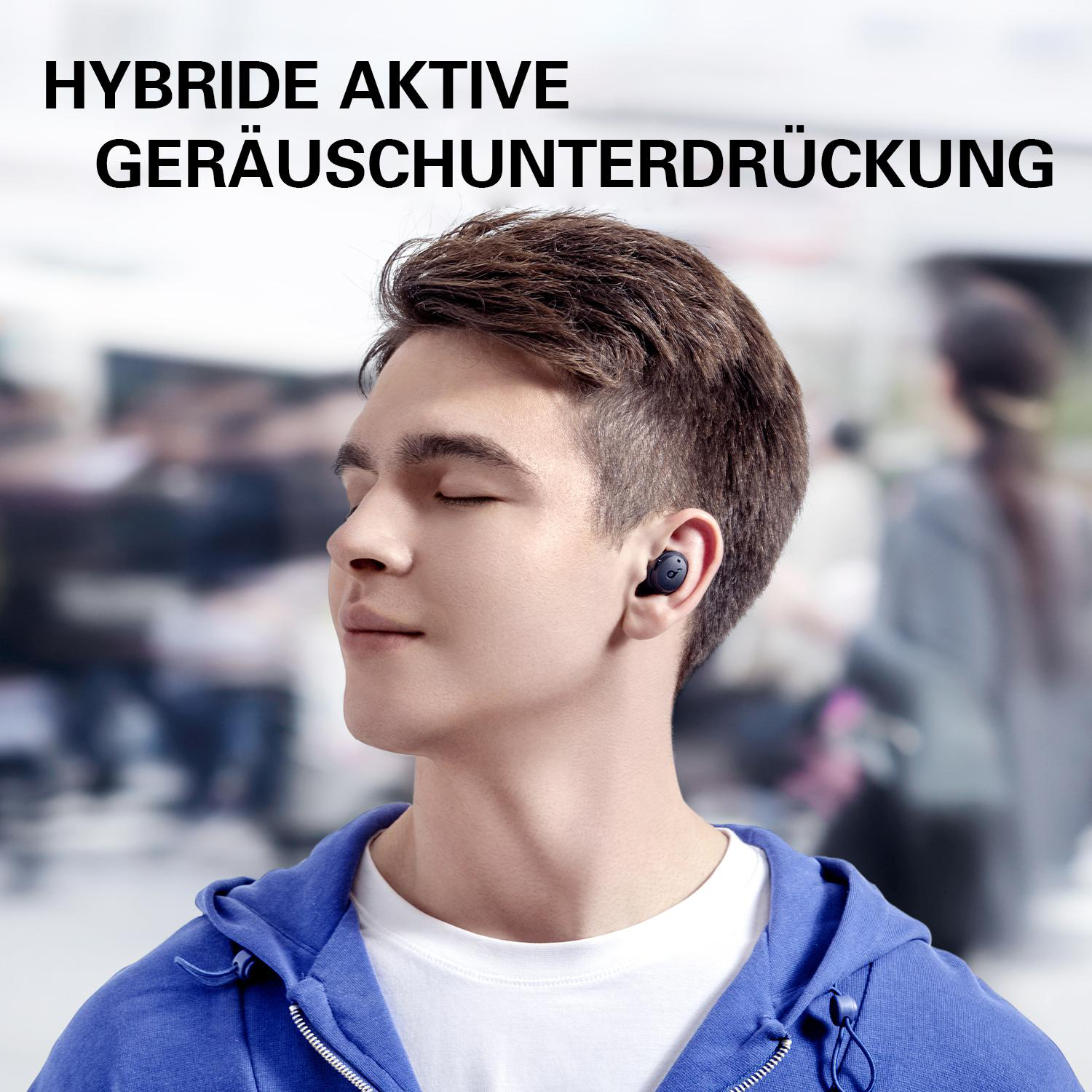 Life BY SOUNDCORE Dot Kopfhörer Schwarz ANKER In-ear Bluetooth Soundcore 3I,