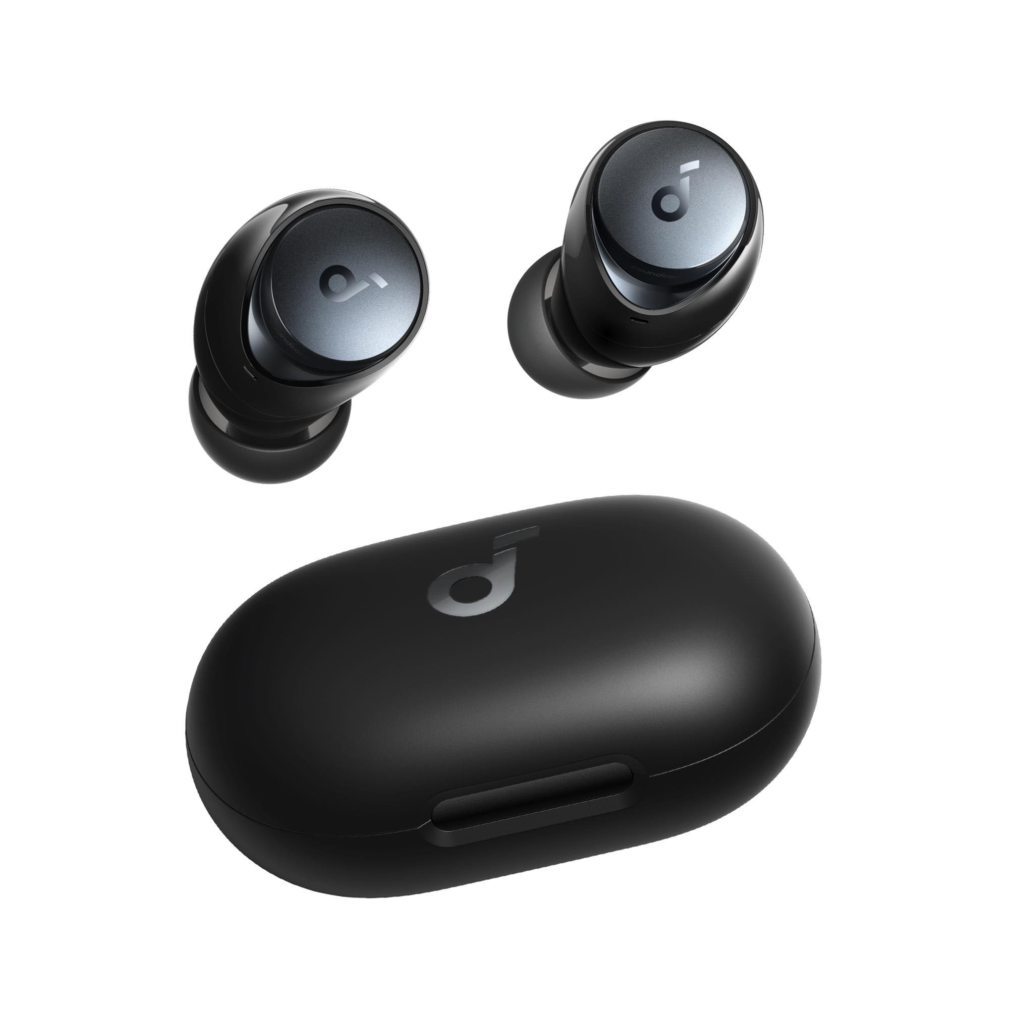 ANKER In-ear Kopfhörer Bluetooth Space Mikrofon Soundcore SOUNDCORE mit Wireless, True BY A40 Black