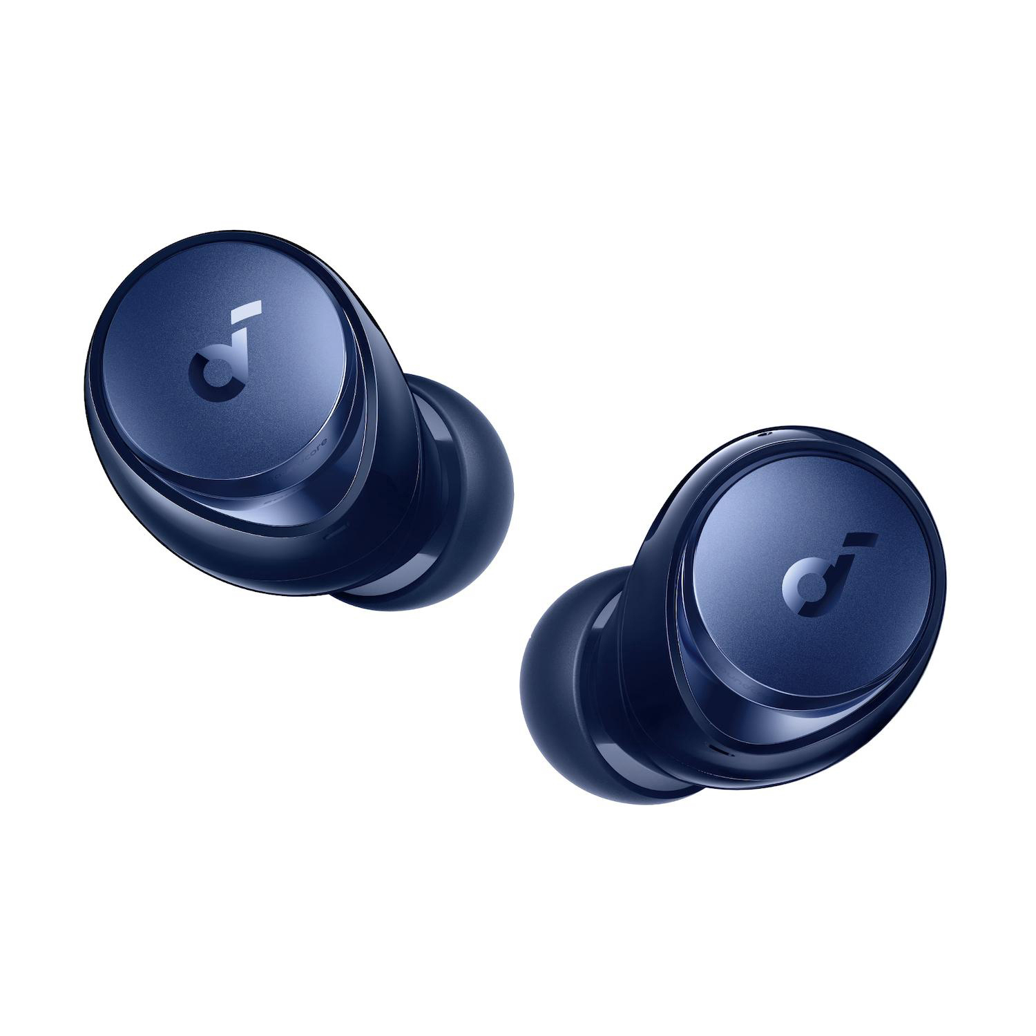 SOUNDCORE BY ANKER Soundcore Space A40 mit Mikrofon True Wireless, In-ear Kopfhörer Bluetooth Blue
