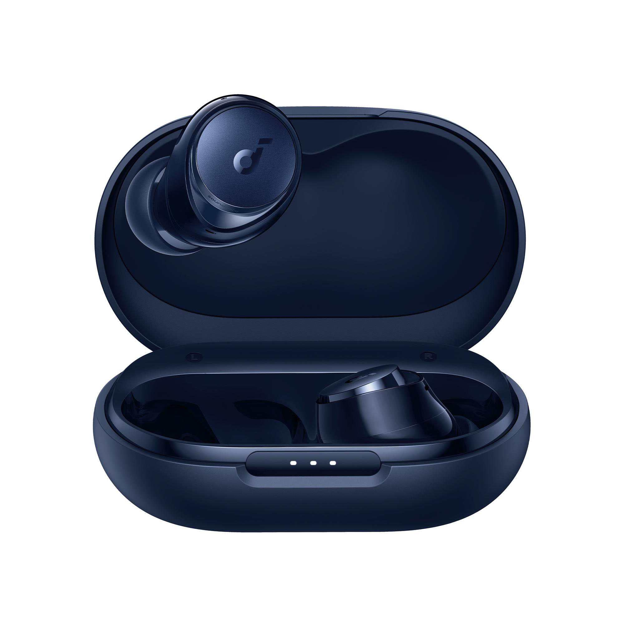 SOUNDCORE BY ANKER Soundcore Space A40 mit Mikrofon True Wireless, In-ear Kopfhörer Bluetooth Blue