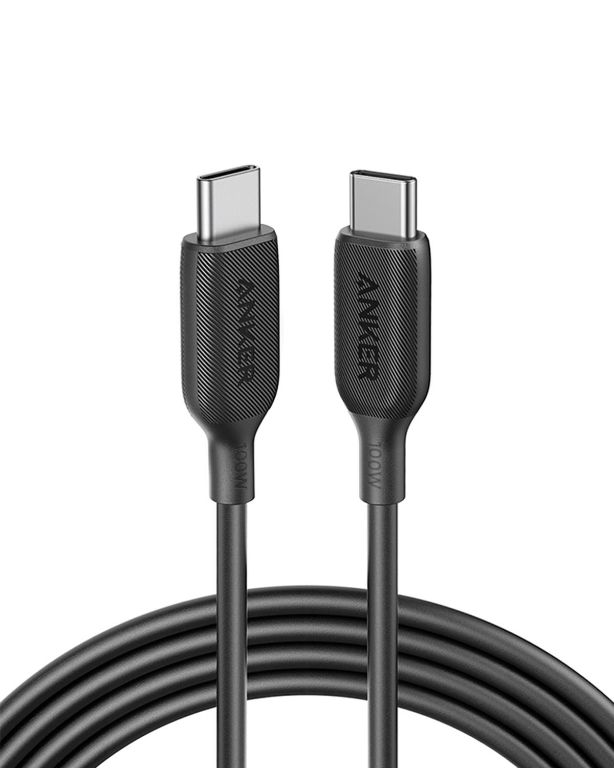 ANKER PowerLine III - USB Typ-C, Ladekabel, 1,83 m, Schwarz