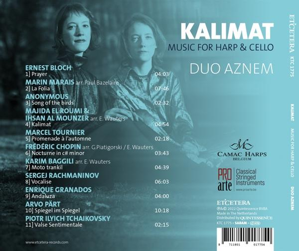 Duo Aznem - Kalimat (Music For Harp And Cello)  - (CD)