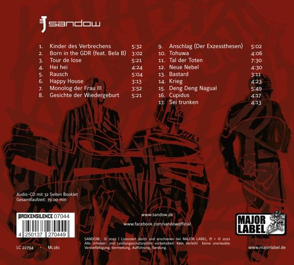 Sandow - Kinder Des Verbrechens (40 Jahre Best Of)  - (CD)