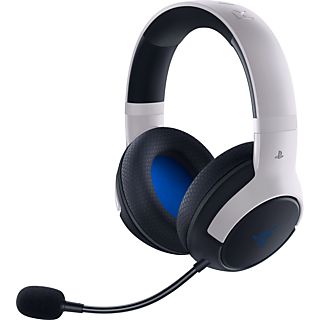 RAZER Kaira HyperSpeed Wireless (PlayStation 5) - Casque de jeu, Blanc/Noir/Bleu
