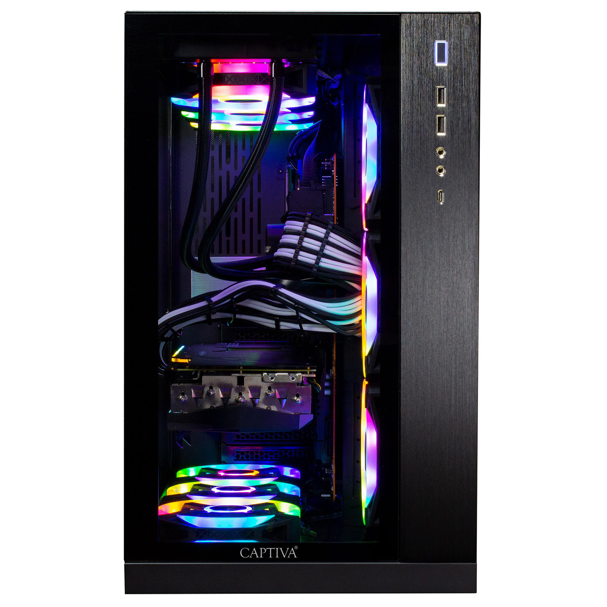 GeForce 7700X (64 mit RTX™ 4090 NVIDIA, PC Prozessor, GB CAPTIVA Gaming R70-979, Ultimate Bit), Home TB SSD, AMD 11 32 Gaming Windows RAM, 2