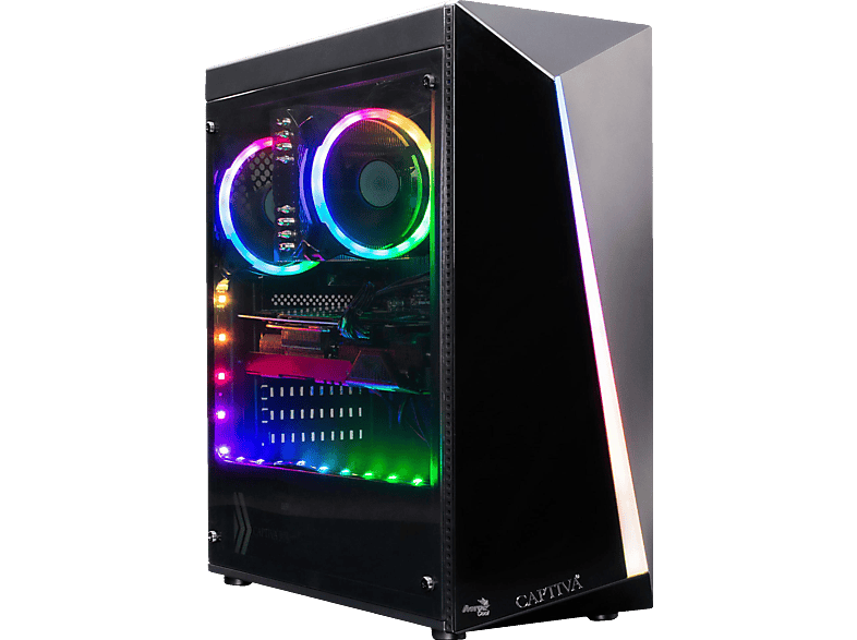 mit NVIDIA, Prozessor, SSD, (64 16 R71-410, Home 4080 RAM, 7600X TB 1 Highend Gaming RTX™ GB Windows CAPTIVA Bit), 11 Gaming AMD GeForce PC