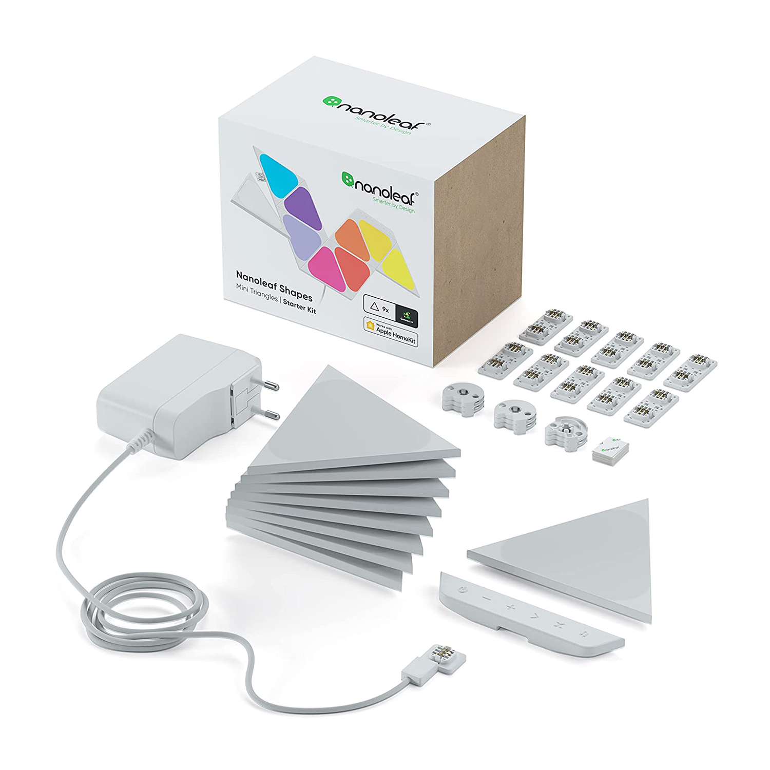 Pannelli Luminosi Nanoleaf Shapes Mini Triangles 9