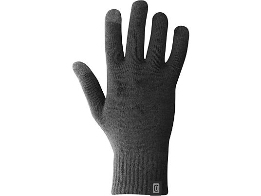 CELLULARLINE TOUCH GLOVE L/XL - Guanti per touch screen (Nero)