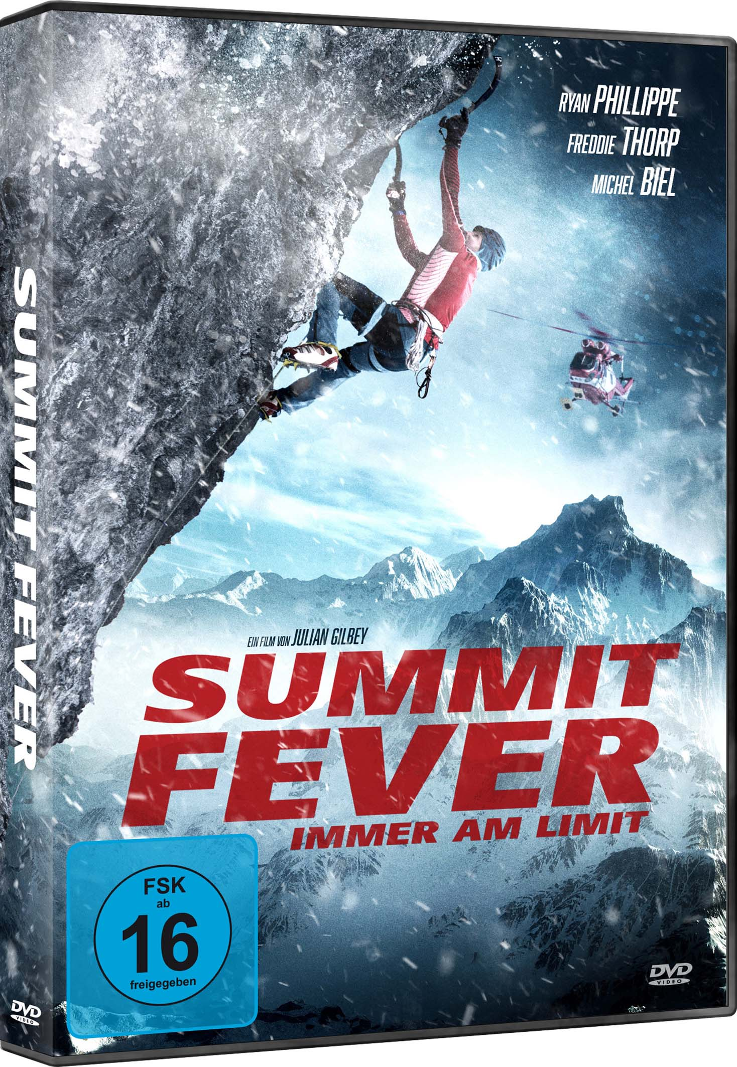 Summit Fever DVD-Cover, Film über Bergsteigen.