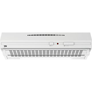 Campana convencional - Beko CFB 6432 W, 3 Velocidades, 295 m³/h, 59.8 cm, Blanco