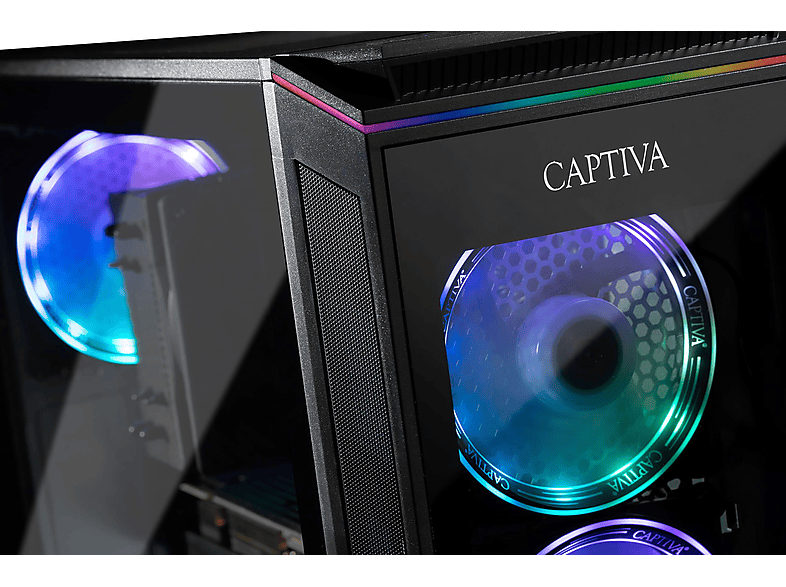 Thumbnail - CAPTIVA G15AG 23V2, Gaming PC mit AMD Ryzen™ 5 5500 Prozessor, 16 GB RAM, 1 TB SSD, NVIDIA GeForce RTX™ 3070 Ti, Windows...