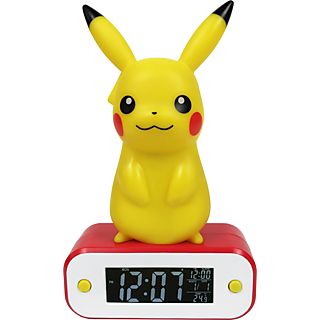 TEKNOFUN Pokémon - Pikachu - Réveil numérique (Jaune/rouge/blanc)