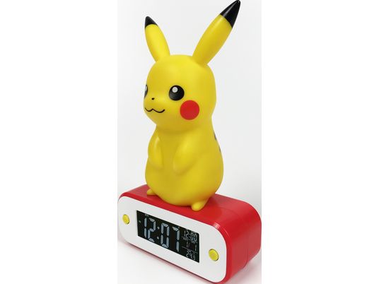 TEKNOFUN Pokémon - Pikachu - Sveglia digitale (Giallo/Rosso/Bianco)