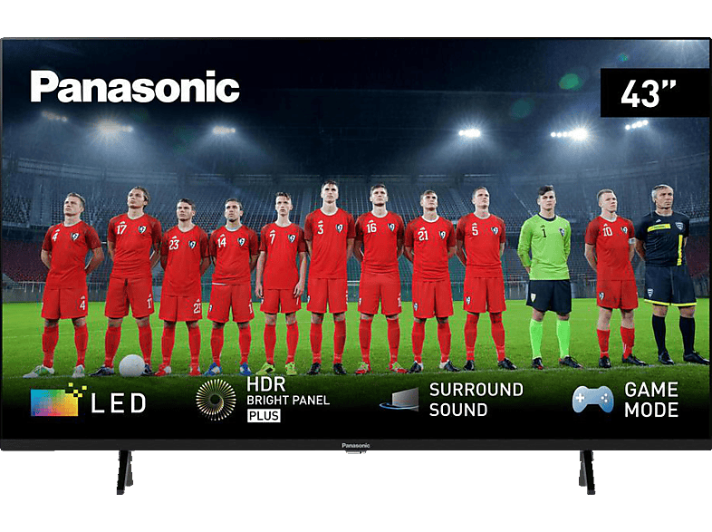 PANASONIC TX-43LXW834 LED 108 TV) TV 4K, Zoll 43 SMART HDR / cm, (Flat, TV, Android