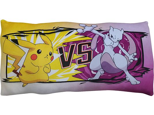 LYO Pokémon - Pikachu vs Mewtu - Cuscino (Multicolore)