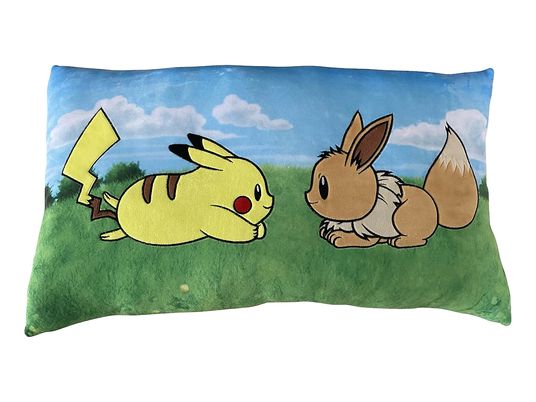 LYO Pokémon - Pikachu & Evoli: Kuss - Cuscino (Multicolore)