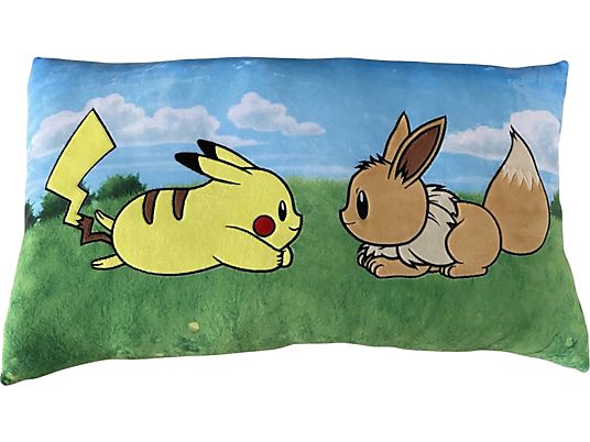 LYO Pokémon - Pikachu & Evoli: Kuss - Cuscino (Multicolore)
