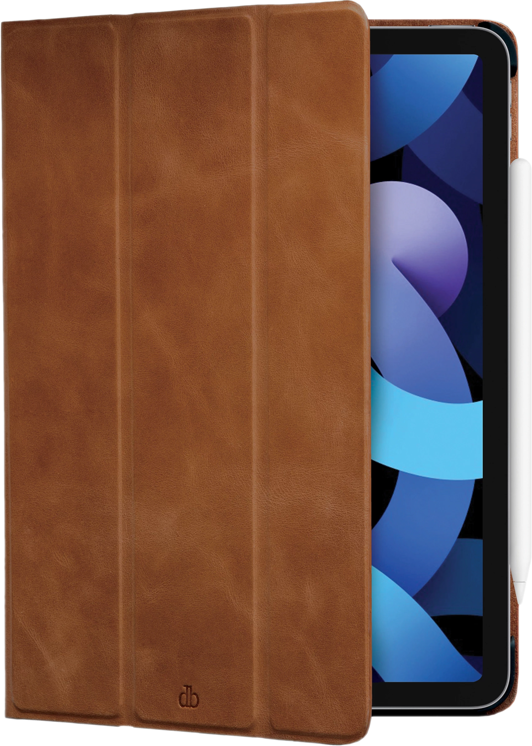 DBRAMANTE1928 Bookcover Risskov iPad Air 10.9" / Pro 11 (2020) Tan (RIIAGT001522)
