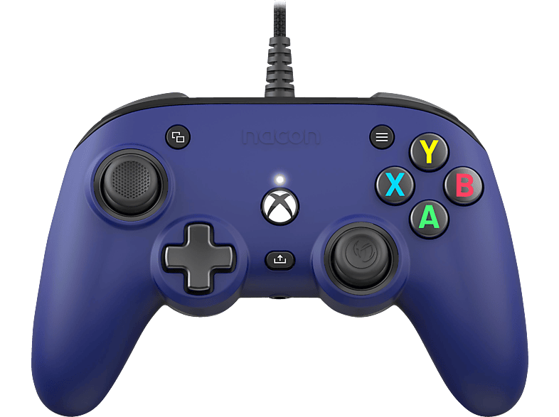 NACON Pro Compact mit Dolby Atmos® Controller Blau/Weiß für Xbox One ...