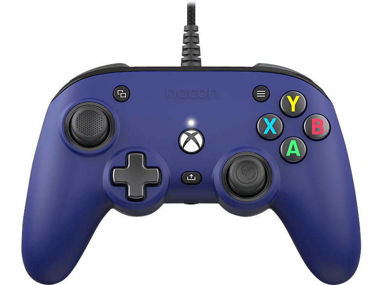 NACON Pro Compact mit Dolby Atmos® Controller Blau/Weiß für Xbox One, Xbox Series S, Xbox Series X, PC