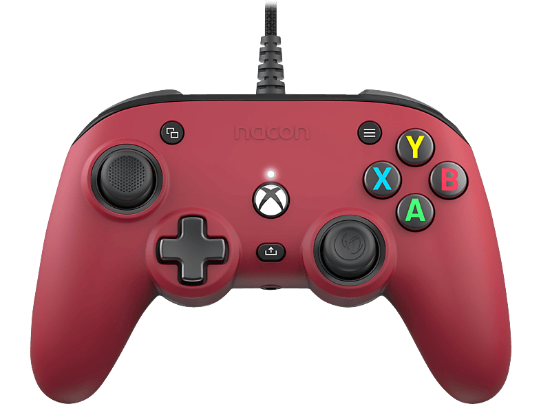 für One, Controller Controller Series Xbox NACON X, Series Xbox Rot/Weiß COMPACT PRO XBOX FOR CON. PC ROT S, DESIGND XBOX Xbox NACON