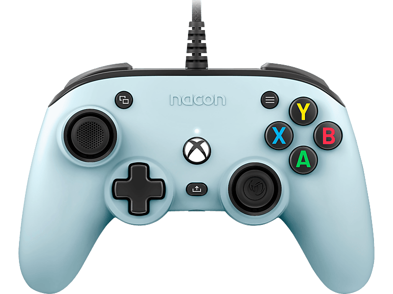 NACON Anpassbarer lizensierter Xbox Controller Blau für Xbox One, Xbox Series S, Xbox Series X, PC