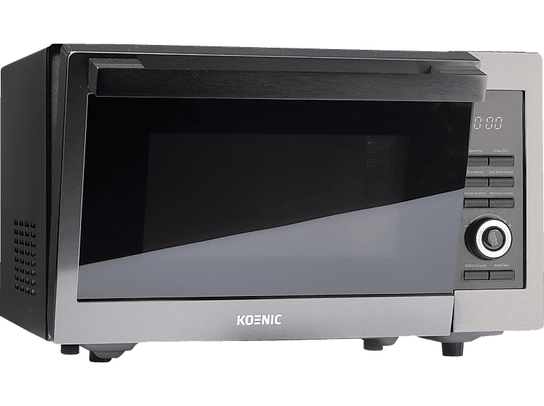 Microondas - KOENIC KMWC 3019 DB, Grill y Convección, 1000 W, 30 L, 10 Programas, Negro
