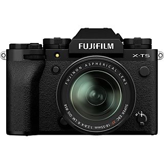 FUJIFILM X-T5 Systemkamera mit Objektiv XF 18-55 f2.8-4 R LM OIS Schwarz