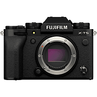 FUJIFILM X-T5 Systemkamera Gehäuse, 40.2MP, APS-C, 6.2K30p, 15B/s, OLED Sucher, 3 Zoll Touch LCD, Schwarz