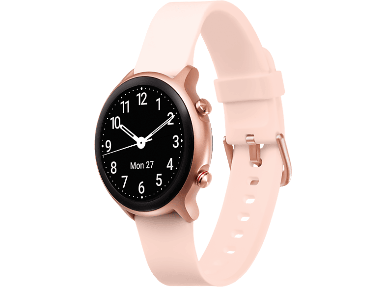 DORO Doro Watch Pink Smartwatch Metall / Plastik TPU/Silikon mit Metallschnalle, k.A,