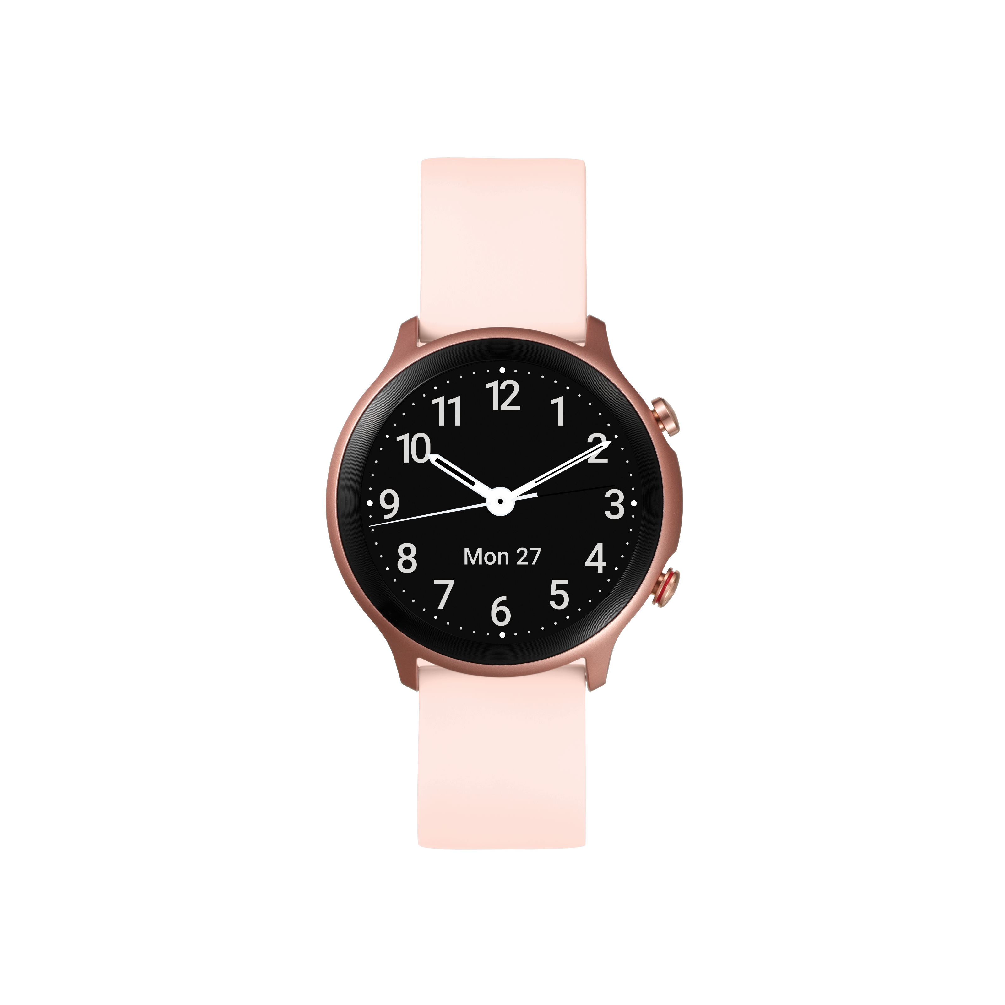 Metallschnalle, Pink TPU/Silikon DORO Watch Smartwach / k.A., Pink mit Plastik Metall