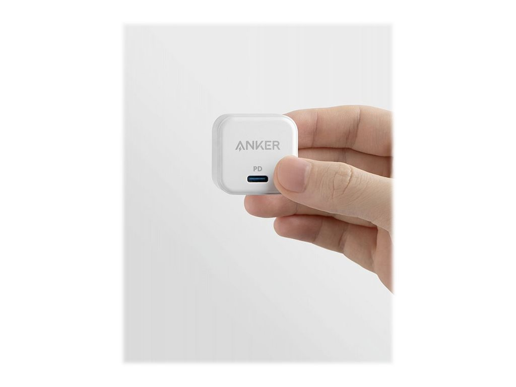 ANKER PowerPort III Cube-USB-C Netzteil Universal, 5/9 Volt 20 Watt, Weiß