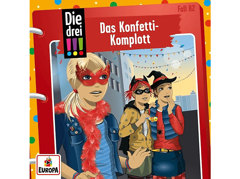 Die Drei ??? – Folge 82: Das Konfetti-Komplott – (CD)